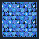 Ugly Hannukah Sweaters Cute Holiday Pattern Bandana<br><div class="desc">Enjoy this whimsical pattern on this colourful bandana.
 
 You can always add your own text. Let me know if you'd like something custom made. 
 
 If you buy it,  thank you! Be sure to share a pic on Instagram of it in action and tag me @shoshannahscribbles :)</div>