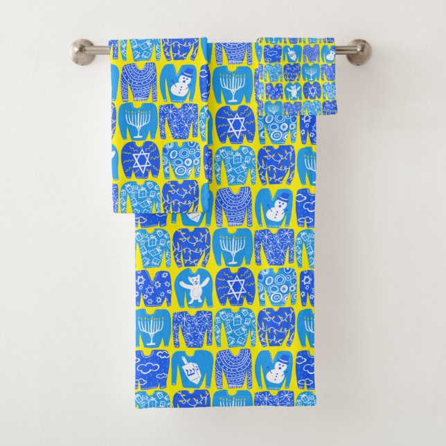 Ugly Hannukah Sweaters Motif de vacances (En situation)