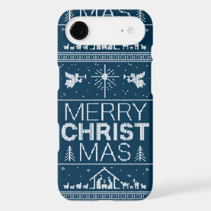 Ugly Merry Christmas Sweater Religious Nativity