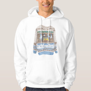 Ugly Sweater - Blue- Hoodie