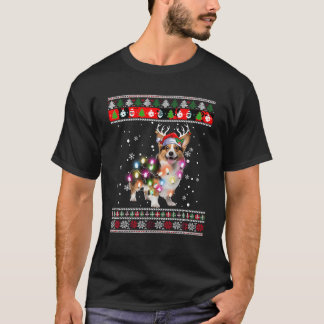 Ugly Sweater Christmas Corgi Dog Puppy Xmas Pajama