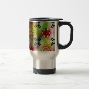 Ugly Sweater Christmas Design Travel Mug