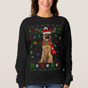 Ugly Sweater Christmas German Shepherd Dog Puppy X