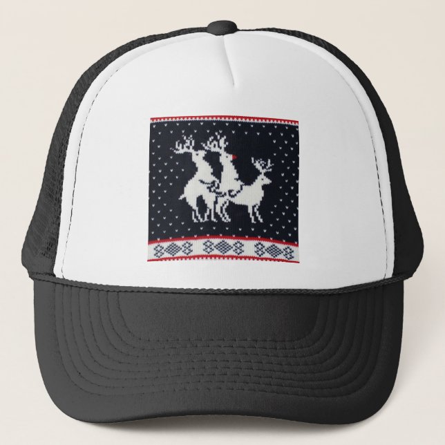 Ugly sweater Christmas hat (Front)