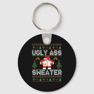 Ugly Sweater Christmas Keychain