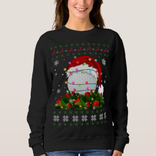 Ugly Sweater Christmas Pajama Lights Golf Sport Lo
