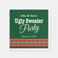 Ugly Sweater Christmas Party, Personalized
