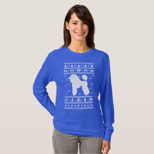Ugly Sweater Christmas Poodle Dog