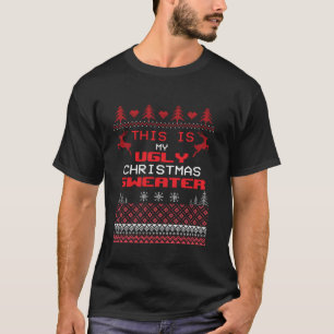 Ugly Sweater Christmas Santa Reindeer Snowman Ging