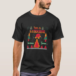 Ugly Sweater Christmas Santa Reindeer Snowman Ging