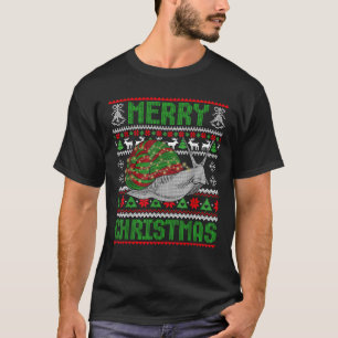 Ugly Sweater Christmas Tree Lighting Snail Xmas Fu