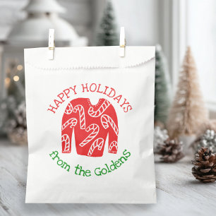 Ugly Sweater CUSTOM Holiday Christmas Gift Favour Bag