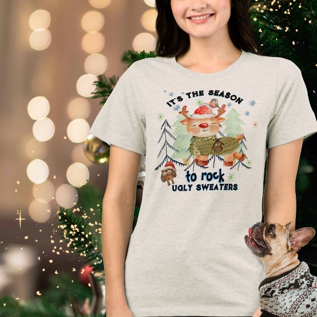 Ugly Sweater Cute Deer  (Ugly Sweater Cute Deer )