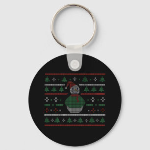 Ugly Sweater - Cute Snowman Christmas Jumper Keychain