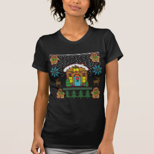 Ugly Sweater Gingerbread House Men