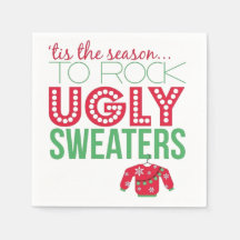Ugly Sweater Party Paper Plates