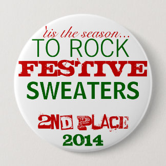 Ugly Sweater Prize Button