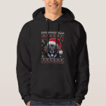 Ugly Sweater X-mas Santa Keeshond Dog Christmas<br><div class="desc">Ugly Sweater X-mas Santa Keeshond Dog Christmas</div>