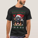 Ugly Sweater X-mas Santa Leonberger Dog Christmas<br><div class="desc">Ugly Sweater X-mas Santa Leonberger Dog Christmas</div>