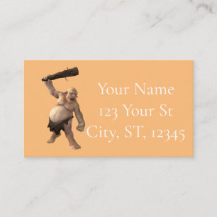 Ugly Troll Thunder_Cove Business Card