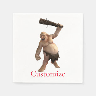 Ugly Troll Thunder_Cove Napkin
