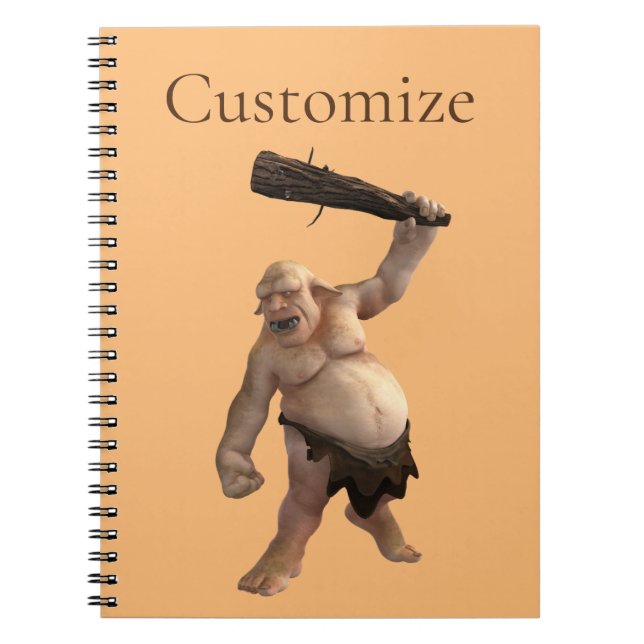 Ugly Troll Thunder_Cove Notebook (Front)