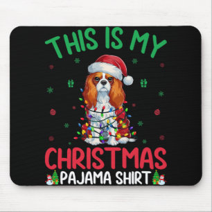 Ugly Xmas Cavalier King Charles Spaniel Dog Christ Mouse Pad