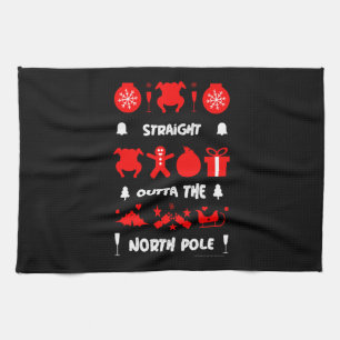 Ugly xmas office party sweater    kitchen towel