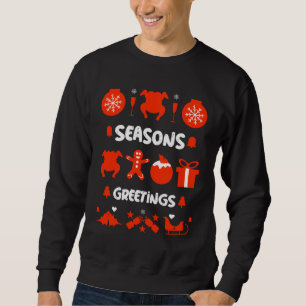 Ugly xmas office party sweater large coffee mug