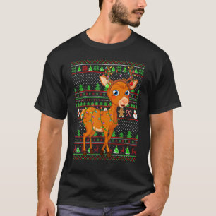 Ugly Xmas Sweater Style Lighting Deer Christmas