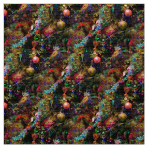 ugly xmas tree fabric