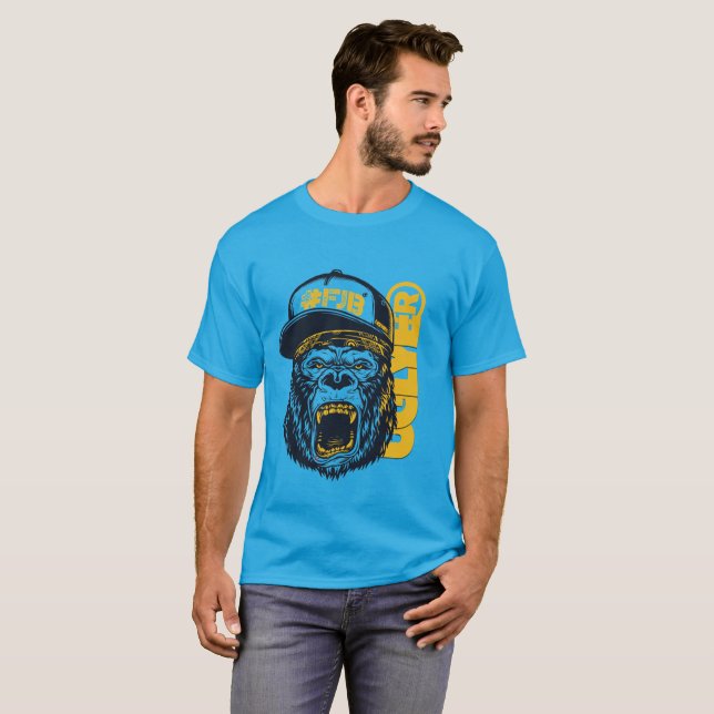 UGLYE®️ Ferocious Gorilla T-Shirt (Front Full)