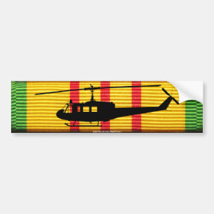UH-1 Huey VSM Ribbon Bumper Sticker
