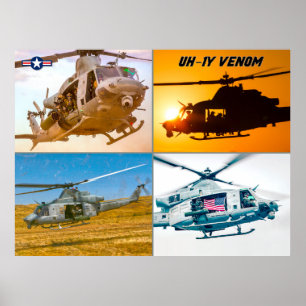 UH-1Y VENOM POSTER