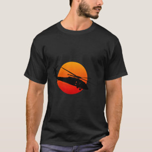 Uh-60 Black Hawk Helicopter Military History T-Shirt