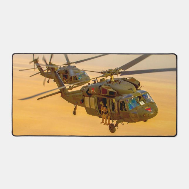 UH-60M BLACK HAWK DESK MAT (Front)