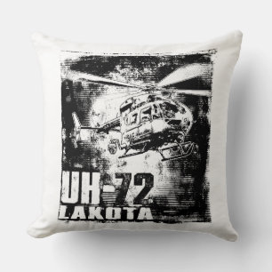 UH-72 Lakota Throw Pillow