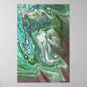 Uh Oh 1 Abstract Art Print