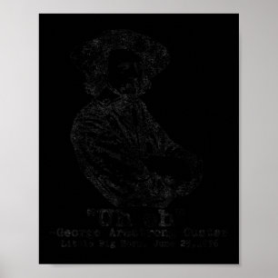 Uh Oh George Armstrong Custer Little Big Horn Funn Poster