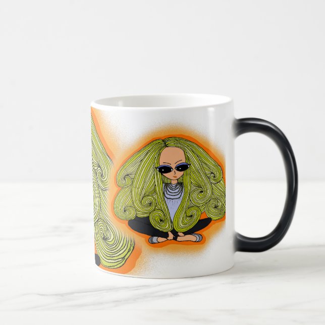 Uh-oh Hilary Magic Mug (Right)