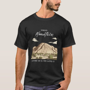 Uhud Mountain Islamic T-Shirt   Retro   Gift