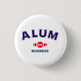 UIC Alumni Business 1 Inch Round Button
