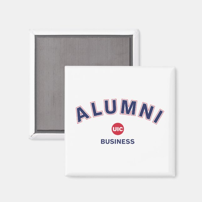 UIC Alumni Business Magnet (Front/Back)