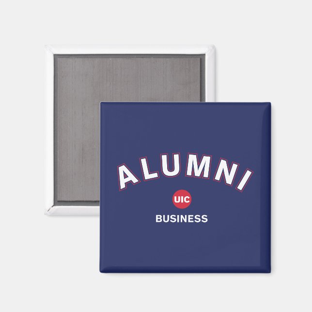 UIC Alumni Business Magnet (Front/Back)