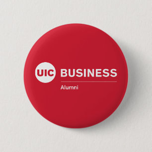 UIC Business Alumni 2 Inch Round Button