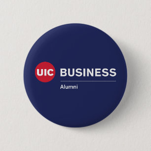 UIC Business Alumni 2 Inch Round Button