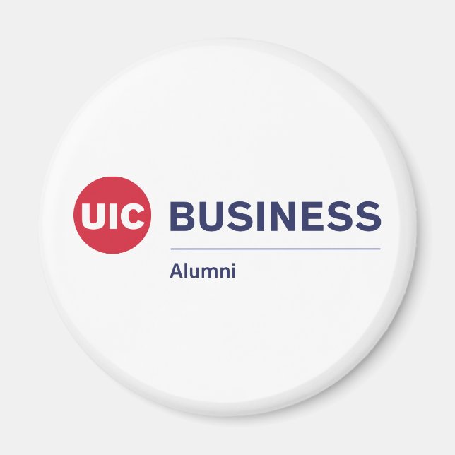  UIC Business Alumni Magnet (Front)
