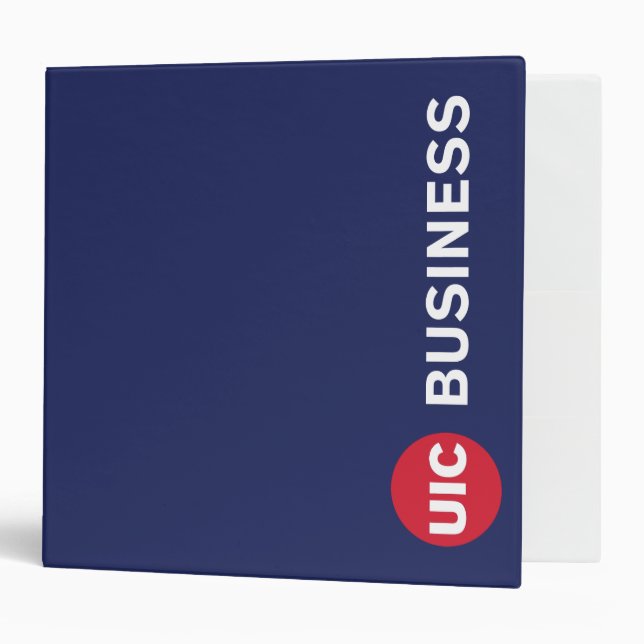 UIC Business  Binder (Front/Inside)