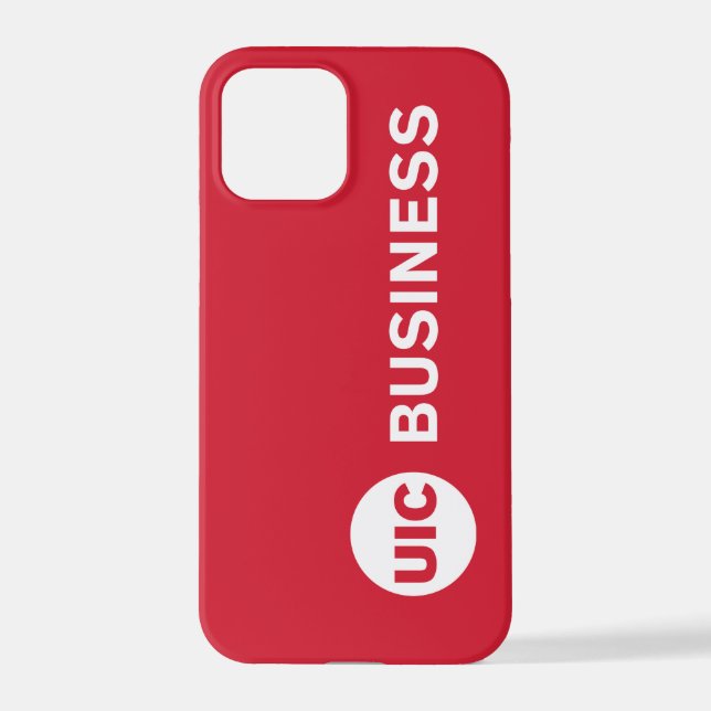 UIC Business  iPhone Case (Back)
