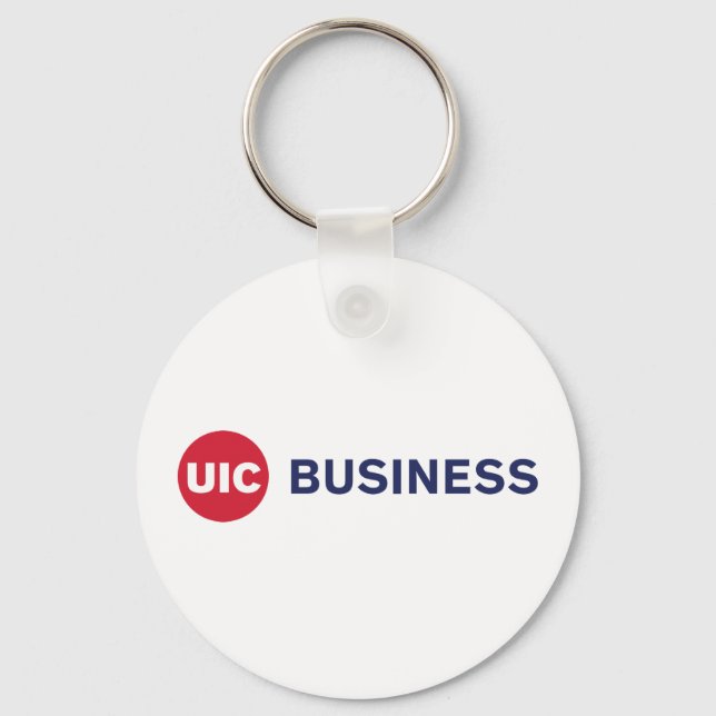  UIC Business  Keychain (Front)